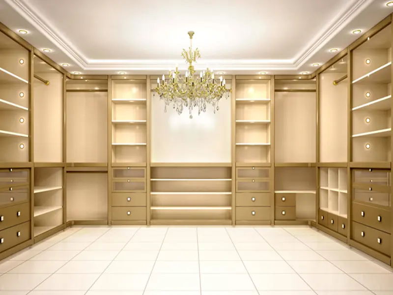 Giyinme Odası Mobilya İmalatı